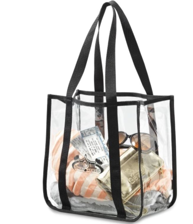 Large clear hotsell tote bag